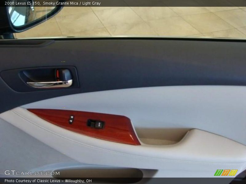 Smoky Granite Mica / Light Gray 2008 Lexus ES 350