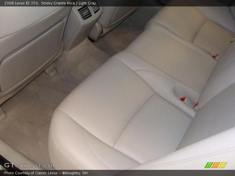 Smoky Granite Mica / Light Gray 2008 Lexus ES 350