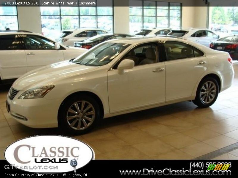 Starfire White Pearl / Cashmere 2008 Lexus ES 350