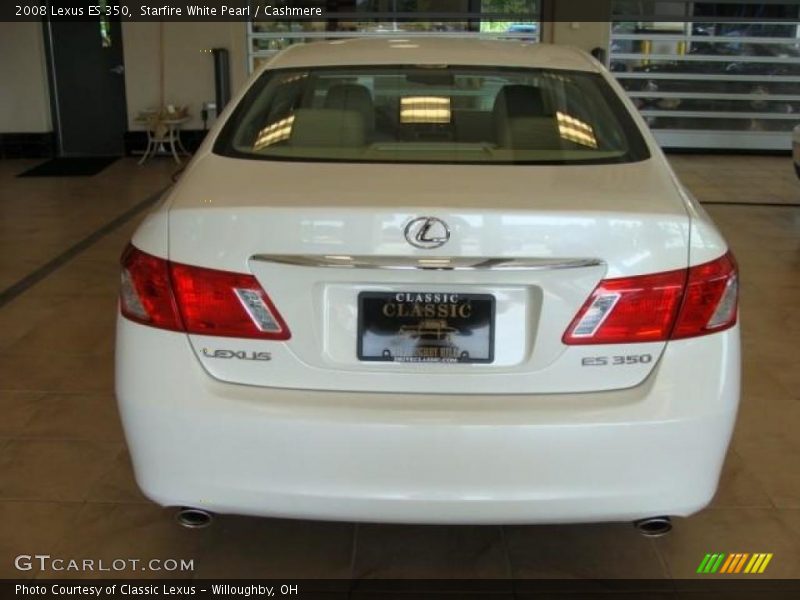 Starfire White Pearl / Cashmere 2008 Lexus ES 350