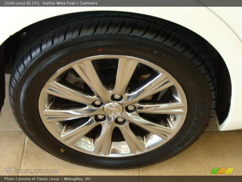 Starfire White Pearl / Cashmere 2008 Lexus ES 350