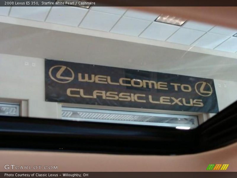 Starfire White Pearl / Cashmere 2008 Lexus ES 350