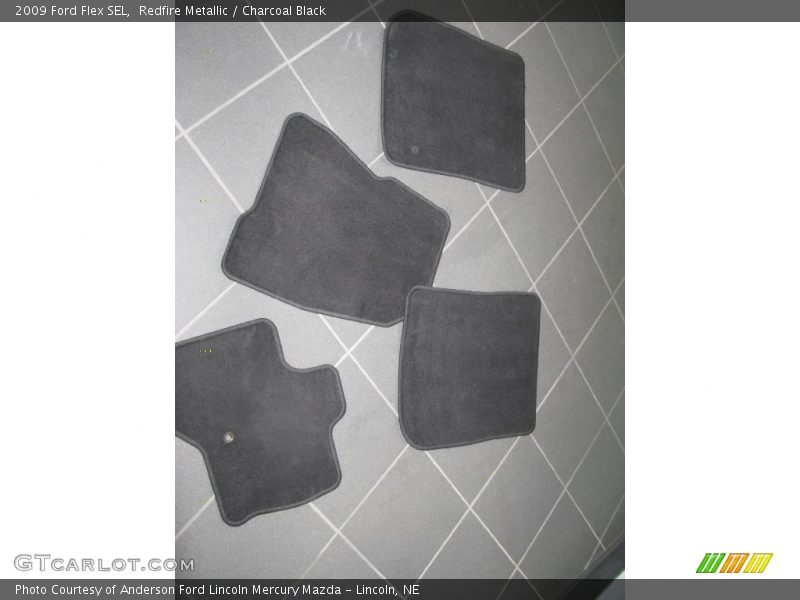 Redfire Metallic / Charcoal Black 2009 Ford Flex SEL