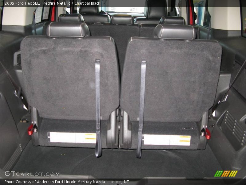 Redfire Metallic / Charcoal Black 2009 Ford Flex SEL