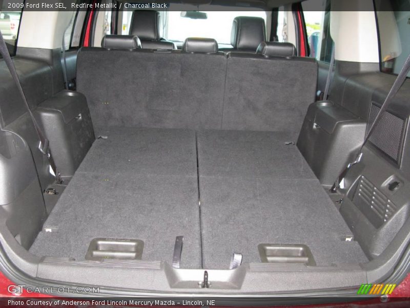Redfire Metallic / Charcoal Black 2009 Ford Flex SEL
