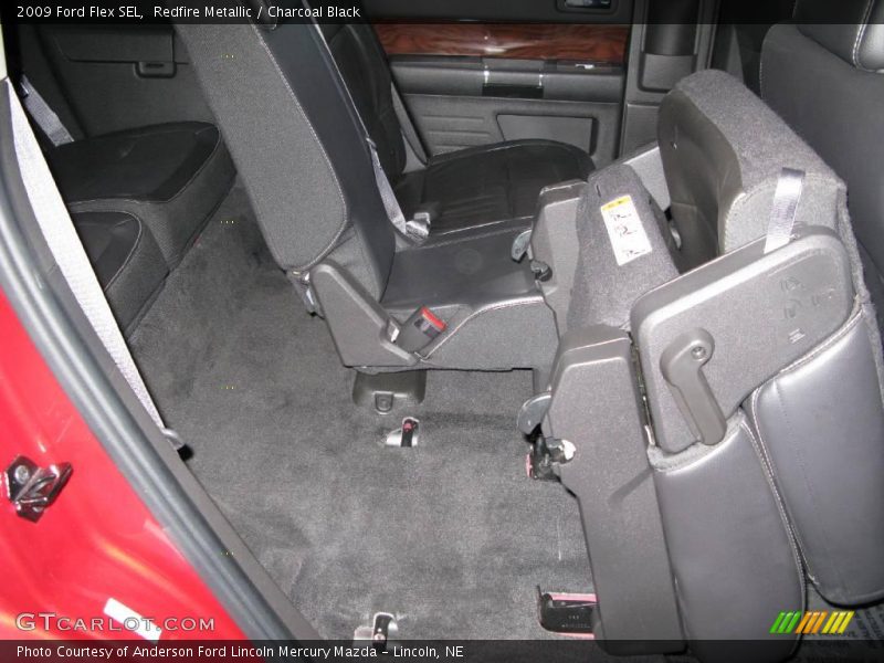 Redfire Metallic / Charcoal Black 2009 Ford Flex SEL