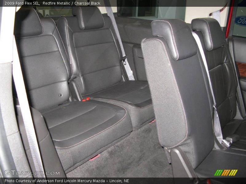 Redfire Metallic / Charcoal Black 2009 Ford Flex SEL