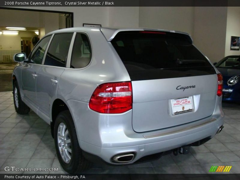 Crystal Silver Metallic / Black 2008 Porsche Cayenne Tiptronic