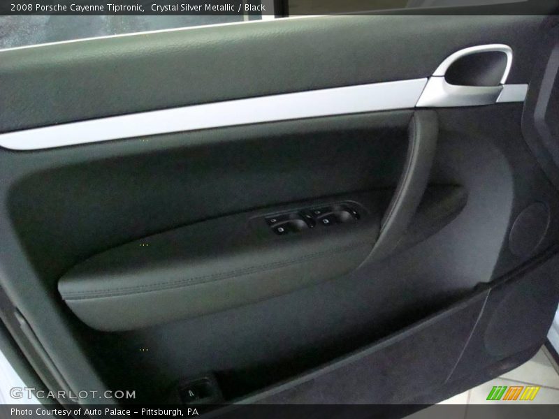 Crystal Silver Metallic / Black 2008 Porsche Cayenne Tiptronic