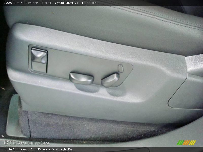Crystal Silver Metallic / Black 2008 Porsche Cayenne Tiptronic