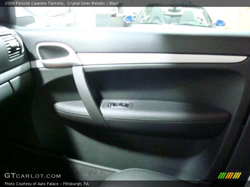 Crystal Silver Metallic / Black 2008 Porsche Cayenne Tiptronic