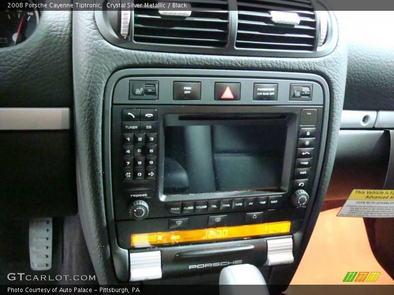 Crystal Silver Metallic / Black 2008 Porsche Cayenne Tiptronic