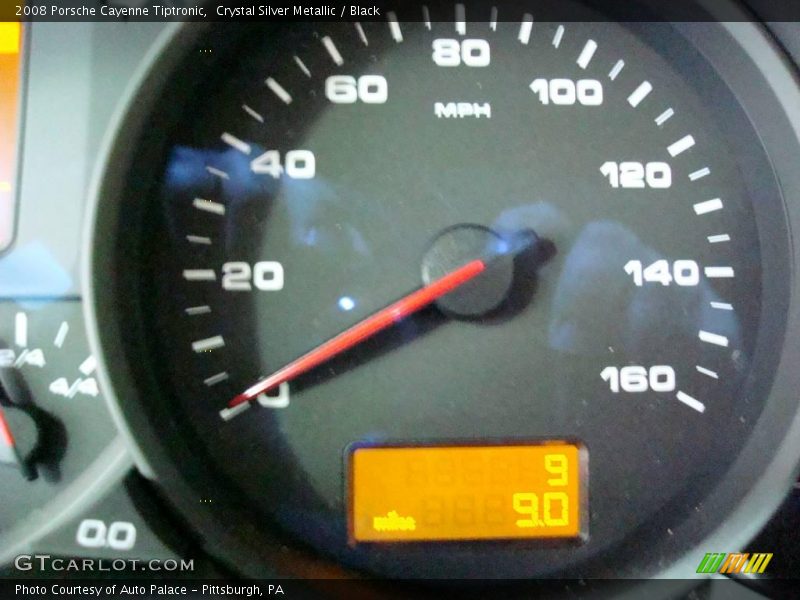 Crystal Silver Metallic / Black 2008 Porsche Cayenne Tiptronic