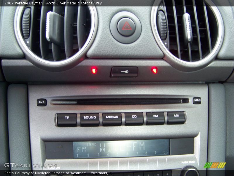 Arctic Silver Metallic / Stone Grey 2007 Porsche Cayman