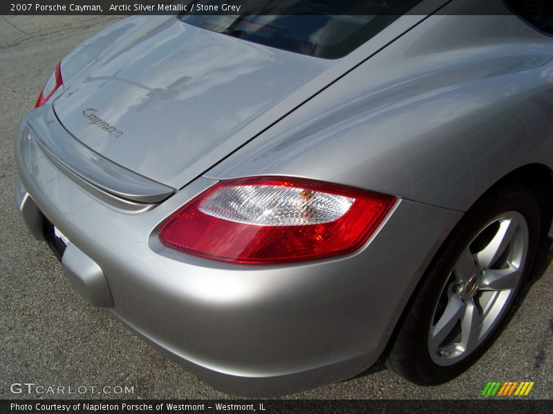Arctic Silver Metallic / Stone Grey 2007 Porsche Cayman