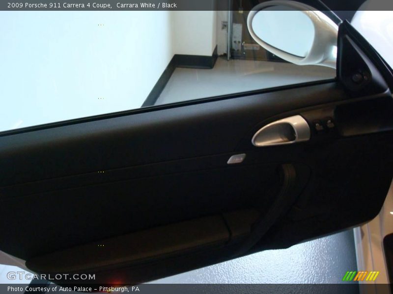 Carrara White / Black 2009 Porsche 911 Carrera 4 Coupe