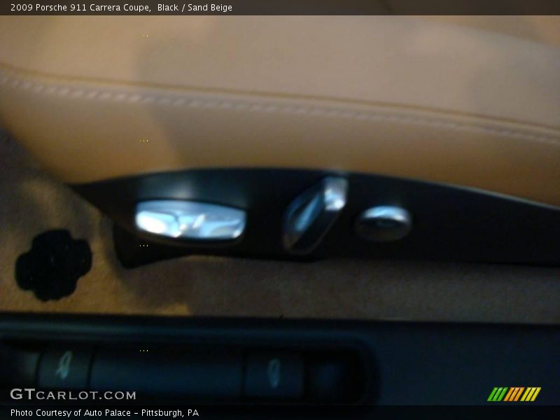 Black / Sand Beige 2009 Porsche 911 Carrera Coupe
