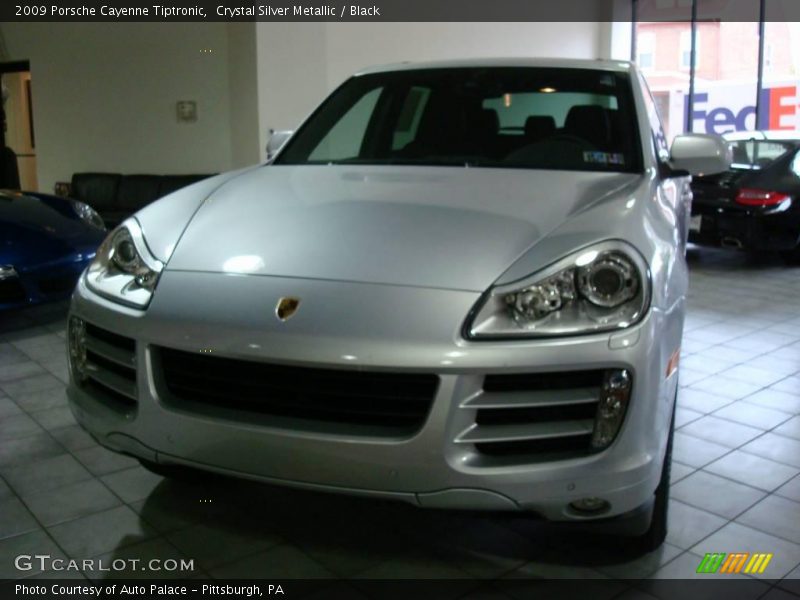 Crystal Silver Metallic / Black 2009 Porsche Cayenne Tiptronic