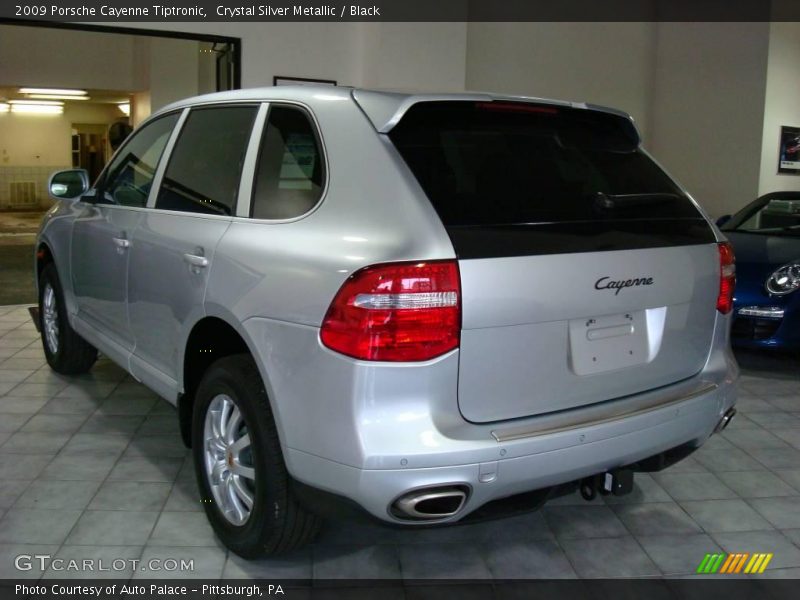 Crystal Silver Metallic / Black 2009 Porsche Cayenne Tiptronic