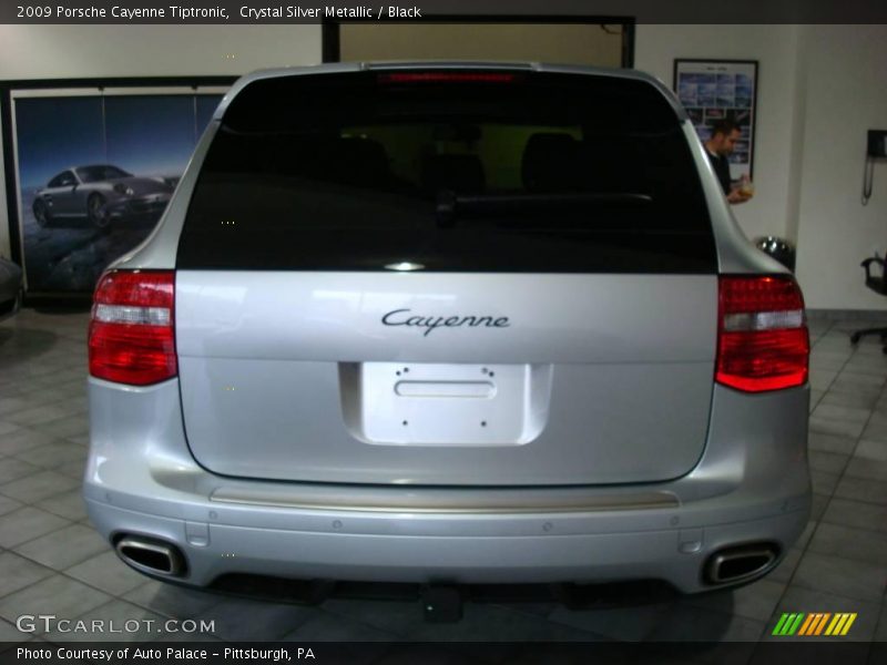 Crystal Silver Metallic / Black 2009 Porsche Cayenne Tiptronic