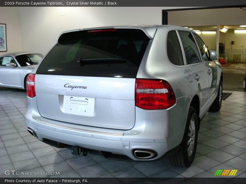 Crystal Silver Metallic / Black 2009 Porsche Cayenne Tiptronic