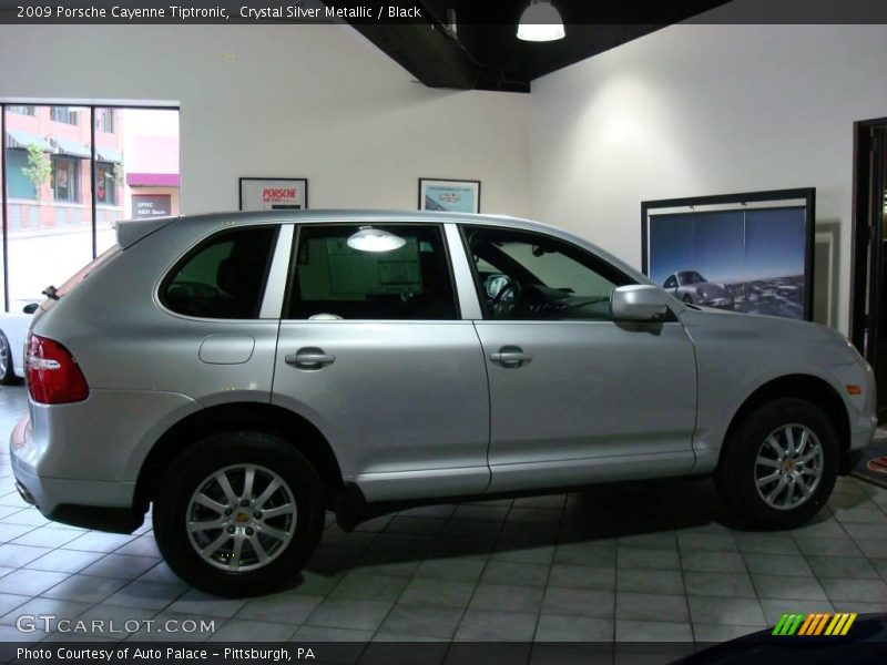 Crystal Silver Metallic / Black 2009 Porsche Cayenne Tiptronic