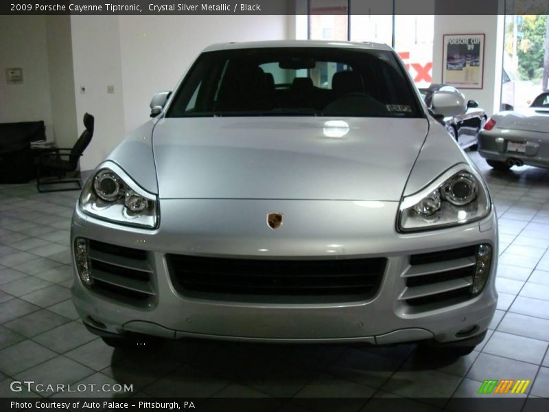 Crystal Silver Metallic / Black 2009 Porsche Cayenne Tiptronic