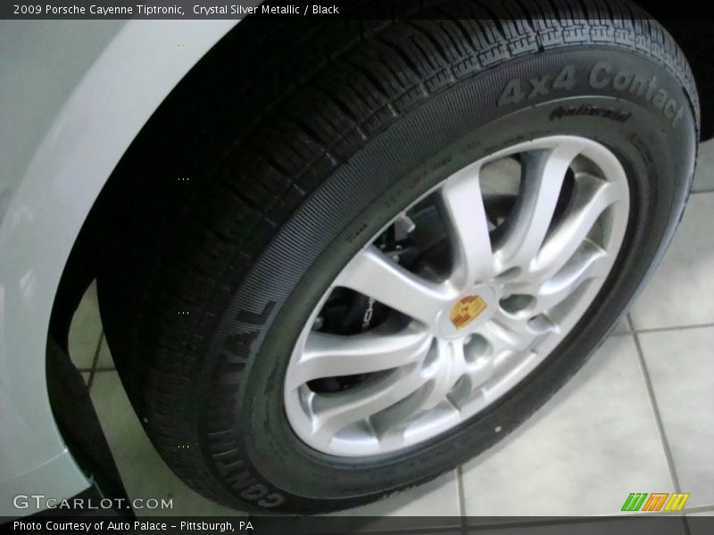 Crystal Silver Metallic / Black 2009 Porsche Cayenne Tiptronic