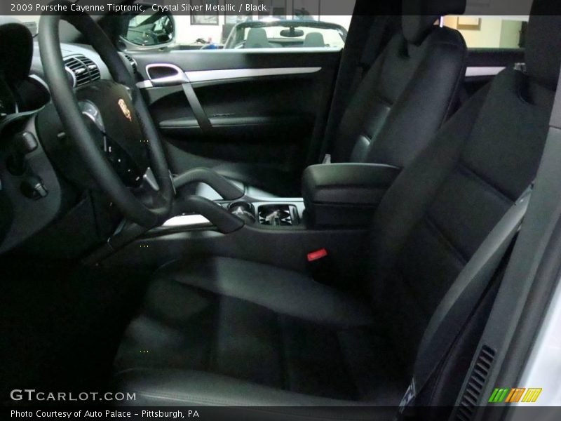 Crystal Silver Metallic / Black 2009 Porsche Cayenne Tiptronic