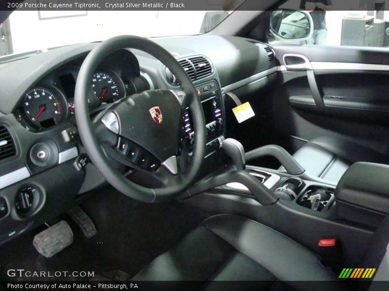 Crystal Silver Metallic / Black 2009 Porsche Cayenne Tiptronic
