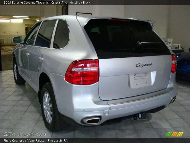 Crystal Silver Metallic / Black 2009 Porsche Cayenne Tiptronic