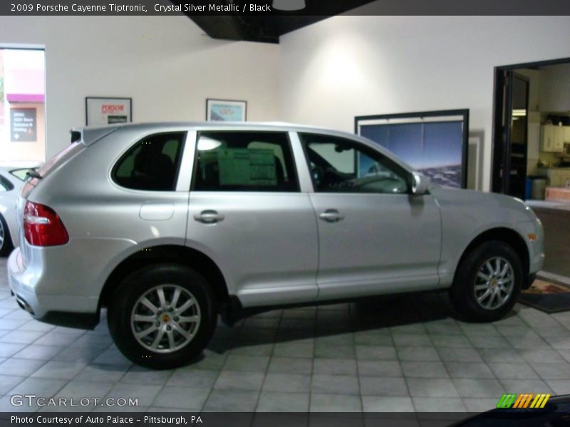 Crystal Silver Metallic / Black 2009 Porsche Cayenne Tiptronic