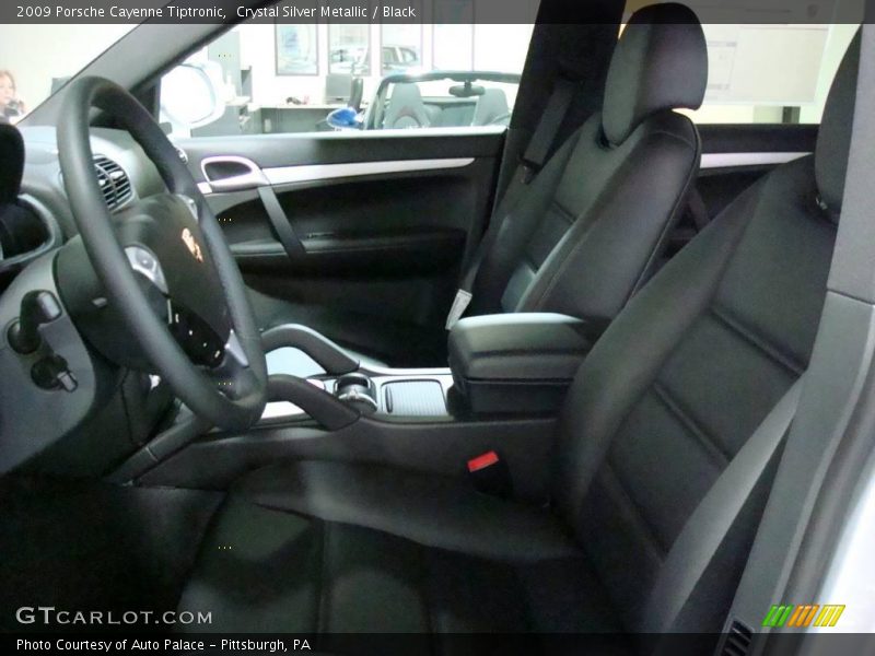 Crystal Silver Metallic / Black 2009 Porsche Cayenne Tiptronic