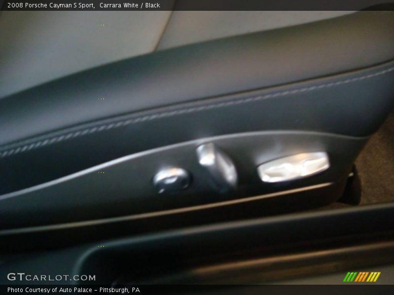 Carrara White / Black 2008 Porsche Cayman S Sport