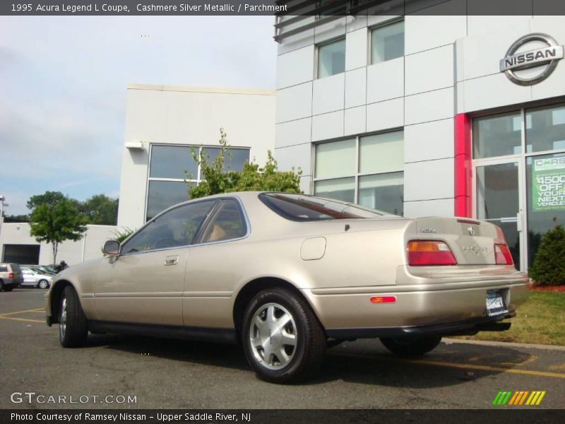 Cashmere Silver Metallic / Parchment 1995 Acura Legend L Coupe