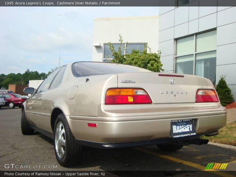 Cashmere Silver Metallic / Parchment 1995 Acura Legend L Coupe