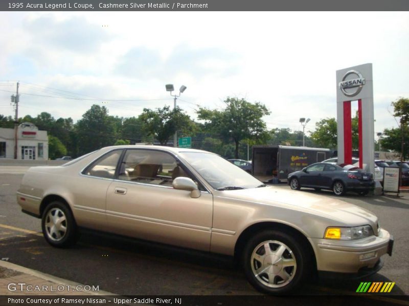 Cashmere Silver Metallic / Parchment 1995 Acura Legend L Coupe