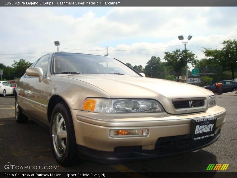 Cashmere Silver Metallic / Parchment 1995 Acura Legend L Coupe