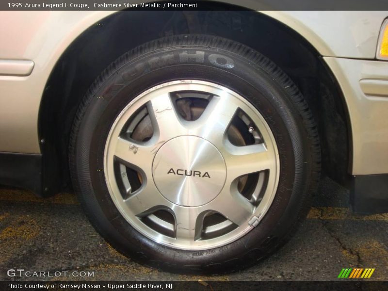 Cashmere Silver Metallic / Parchment 1995 Acura Legend L Coupe