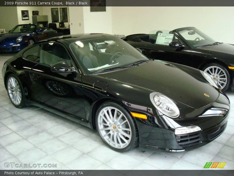 Black / Black 2009 Porsche 911 Carrera Coupe