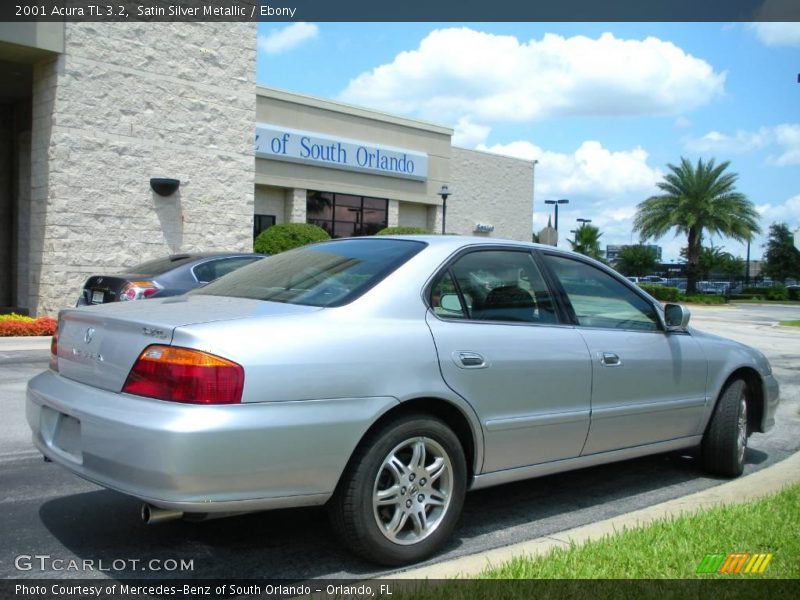 Satin Silver Metallic / Ebony 2001 Acura TL 3.2