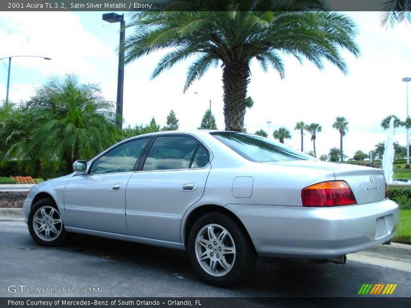 Satin Silver Metallic / Ebony 2001 Acura TL 3.2