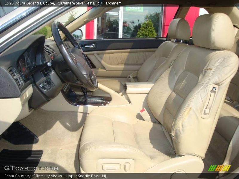 Cashmere Silver Metallic / Parchment 1995 Acura Legend L Coupe