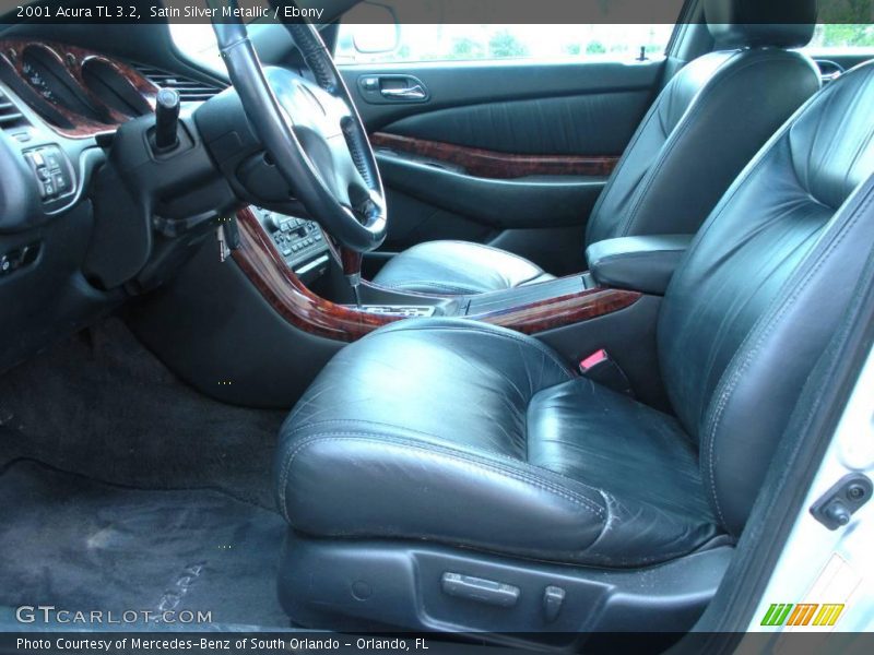 Satin Silver Metallic / Ebony 2001 Acura TL 3.2