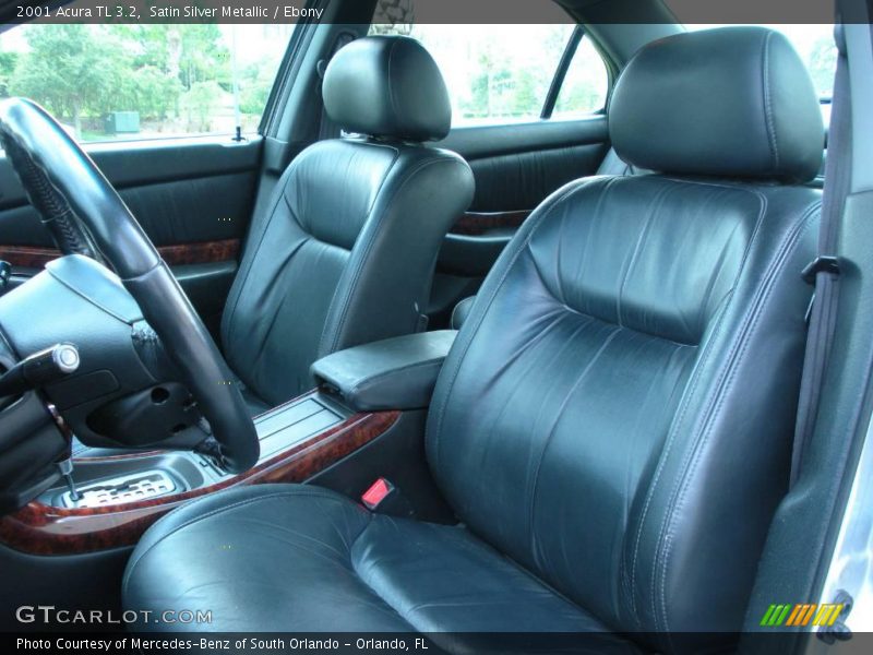Satin Silver Metallic / Ebony 2001 Acura TL 3.2