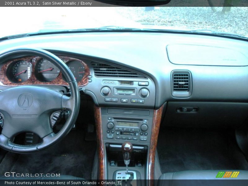 Satin Silver Metallic / Ebony 2001 Acura TL 3.2