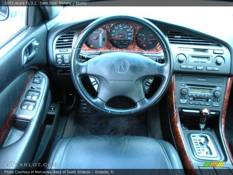 Satin Silver Metallic / Ebony 2001 Acura TL 3.2