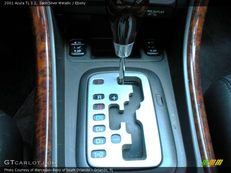 Satin Silver Metallic / Ebony 2001 Acura TL 3.2
