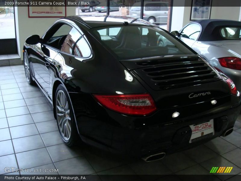 Black / Black 2009 Porsche 911 Carrera Coupe