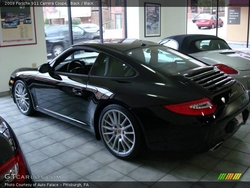 Black / Black 2009 Porsche 911 Carrera Coupe